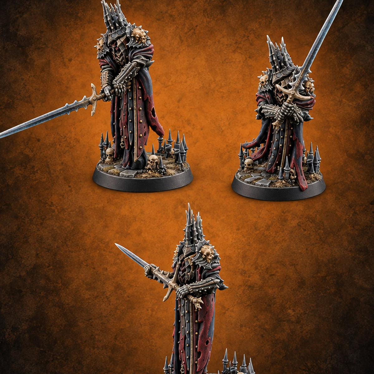Receives No Petitions Death Knight Sword Lords — painted concept preview (miniature supplied unpainted)
