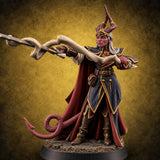 Pointing Out Your Mistake Tiefling Aristocrat — painted concept preview (miniature supplied unpainted)