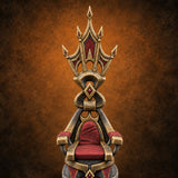 Her Majesty Is Late Ornate Gothic Queen's Throne — painted concept preview (terrain supplied unpainted)