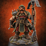 Not Their First Wyrm Dragon Hunter C — painted concept preview (miniature supplied unpainted)
