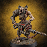 Still Hungry After Upgrades Ghoul Cyborg Warrior E — painted concept preview (miniature supplied unpainted)