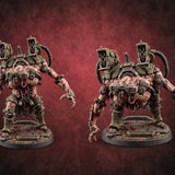 Green Light for Carnage Flesh Golem Brutes — painted concept preview (miniature supplied unpainted)