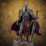 A Point of Authority Drow General — painted concept preview (miniature supplied unpainted)