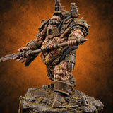 Pus and Circumstance Ogre Armoured Warrior C — painted concept preview (miniature supplied unpainted)