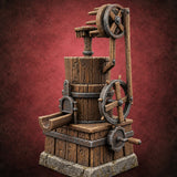 Pulleys, Planks and Plans Wooden Construction Site Terrain A — painted concept preview (terrain supplied unpainted)