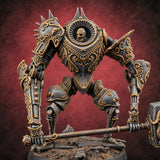 Arms Race Winners Warforged Pugilist Automaton A — painted concept preview (miniature supplied unpainted)