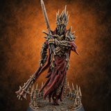 Hem Trails Where Legs Ended Wraith Lord Flail Warrior C — painted concept preview (miniature supplied unpainted)