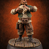Nobody Leaves Sober Inn Patron B — painted concept preview (miniature supplied unpainted)