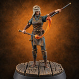 Fragile Orders, Steady Lungs Human Glassblower A — painted concept preview (miniature supplied unpainted)