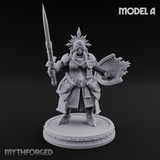 The Unseeing Holy Paladin Order Miniature for Dungeons and Dragons, Pathfinder or other TTRPGs