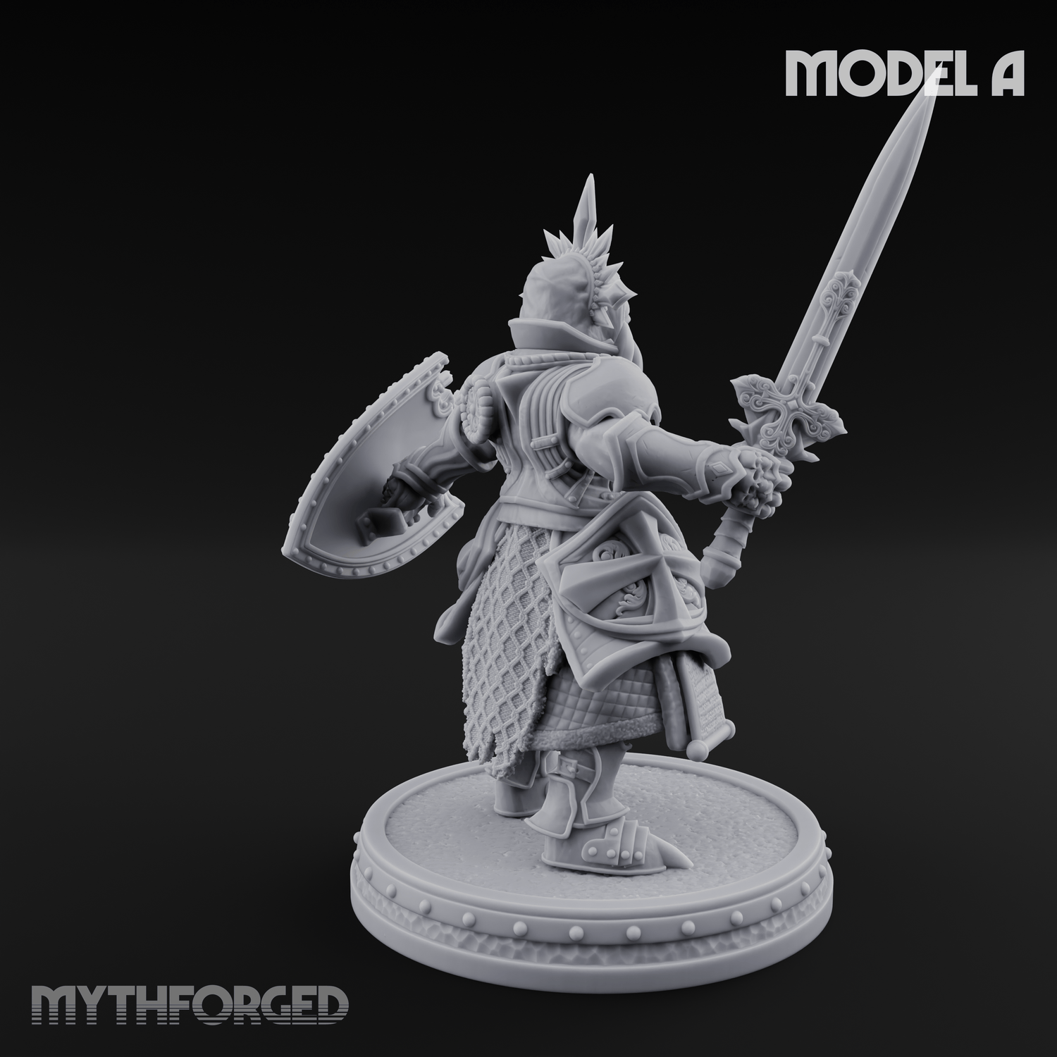 The Unseeing Holy Paladin Order A Miniature for Dungeons and Dragons, Pathfinder or other TTRPGs