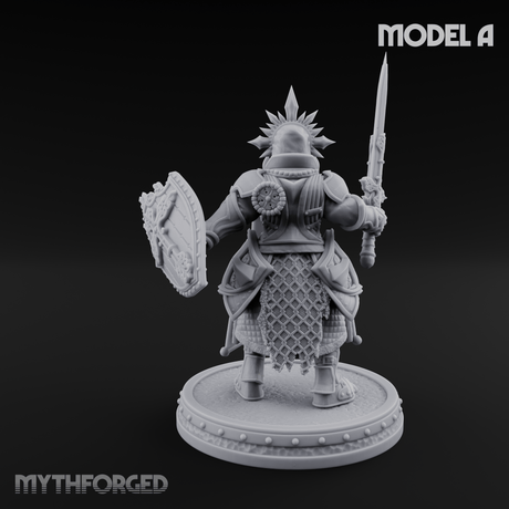 The Unseeing Holy Paladin Order A Miniature for Dungeons and Dragons, Pathfinder or other TTRPGs