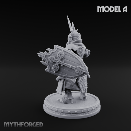 The Unseeing Holy Paladin Order A Miniature for Dungeons and Dragons, Pathfinder or other TTRPGs
