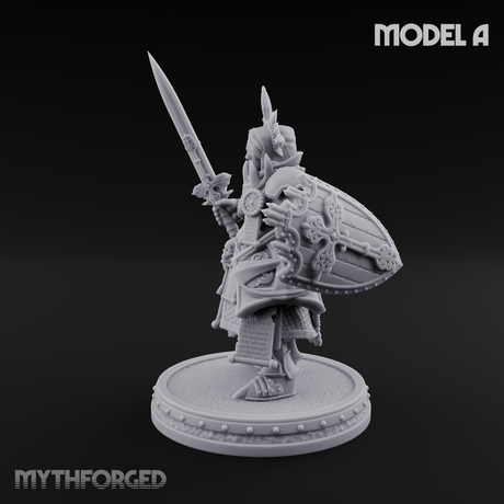 The Unseeing Holy Paladin Order A Miniature for Dungeons and Dragons, Pathfinder or other TTRPGs
