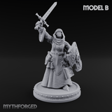 The Unseeing Holy Paladin Order Miniature for Dungeons and Dragons, Pathfinder or other TTRPGs