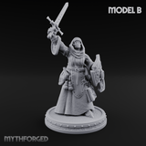 The Unseeing Holy Paladin Order Miniature for Dungeons and Dragons, Pathfinder or other TTRPGs