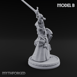 The Unseeing Holy Paladin Order B Miniature for Dungeons and Dragons, Pathfinder or other TTRPGs