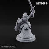 The Unseeing Holy Paladin Order B Miniature for Dungeons and Dragons, Pathfinder or other TTRPGs