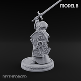 The Unseeing Holy Paladin Order B Miniature for Dungeons and Dragons, Pathfinder or other TTRPGs