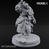 The Unseeing Holy Paladin Order Miniature for Dungeons and Dragons, Pathfinder or other TTRPGs