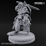 The Unseeing Holy Paladin Order C Miniature for Dungeons and Dragons, Pathfinder or other TTRPGs