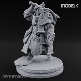 The Unseeing Holy Paladin Order C Miniature for Dungeons and Dragons, Pathfinder or other TTRPGs