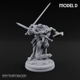 The Unseeing Holy Paladin Order D Miniature for Dungeons and Dragons, Pathfinder or other TTRPGs