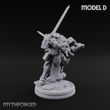 The Unseeing Holy Paladin Order D Miniature for Dungeons and Dragons, Pathfinder or other TTRPGs