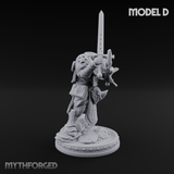 The Unseeing Holy Paladin Order D Miniature for Dungeons and Dragons, Pathfinder or other TTRPGs