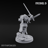 The Unseeing Holy Paladin Order D Miniature for Dungeons and Dragons, Pathfinder or other TTRPGs