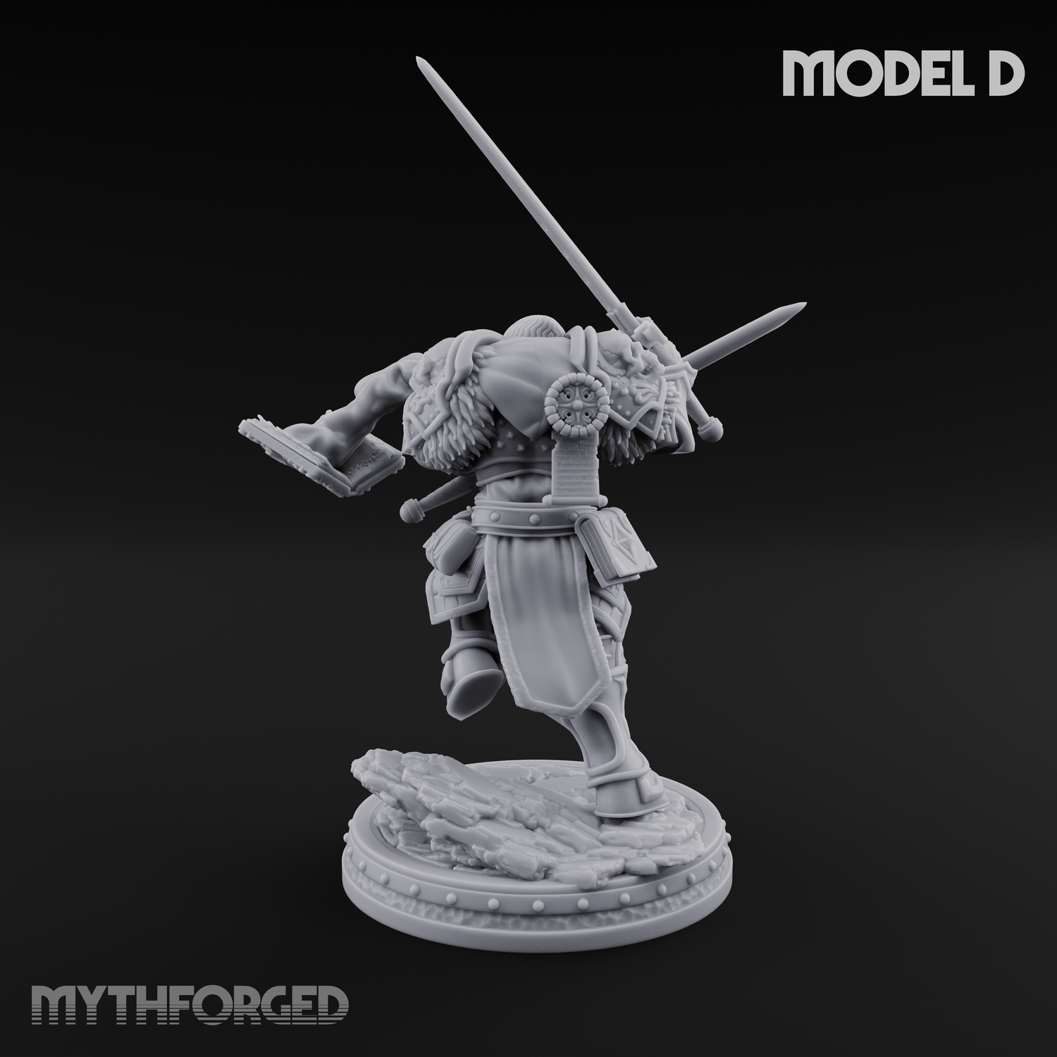The Unseeing Holy Paladin Order D Miniature for Dungeons and Dragons, Pathfinder or other TTRPGs