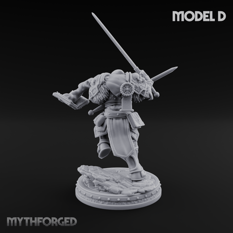 The Unseeing Holy Paladin Order D Miniature for Dungeons and Dragons, Pathfinder or other TTRPGs