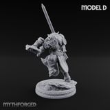 The Unseeing Holy Paladin Order D Miniature for Dungeons and Dragons, Pathfinder or other TTRPGs