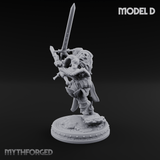 The Unseeing Holy Paladin Order D Miniature for Dungeons and Dragons, Pathfinder or other TTRPGs