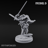 The Unseeing Holy Paladin Order D Miniature for Dungeons and Dragons, Pathfinder or other TTRPGs