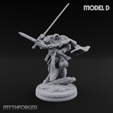 The Unseeing Holy Paladin Order D Miniature for Dungeons and Dragons, Pathfinder or other TTRPGs