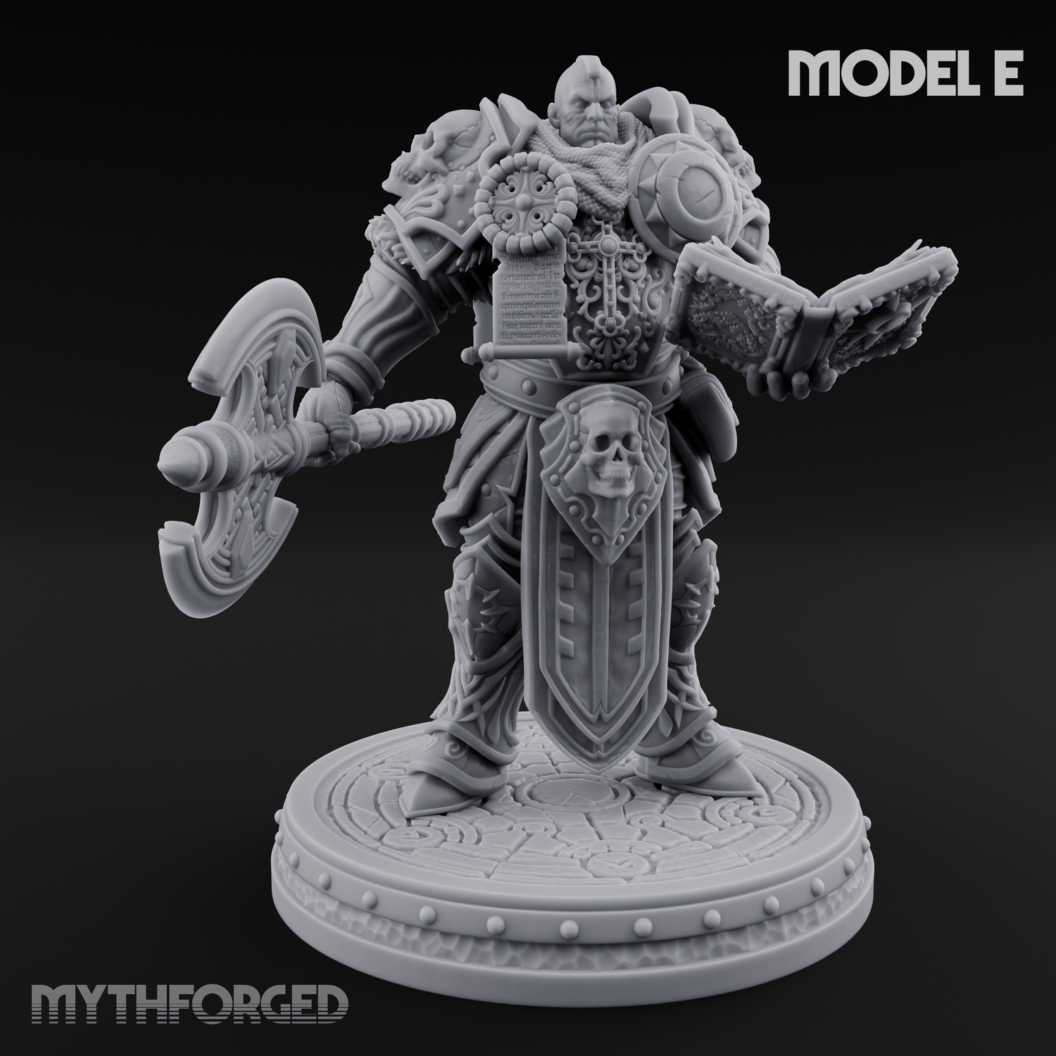 The Unseeing Holy Paladin Order Miniature for Dungeons and Dragons, Pathfinder or other TTRPGs