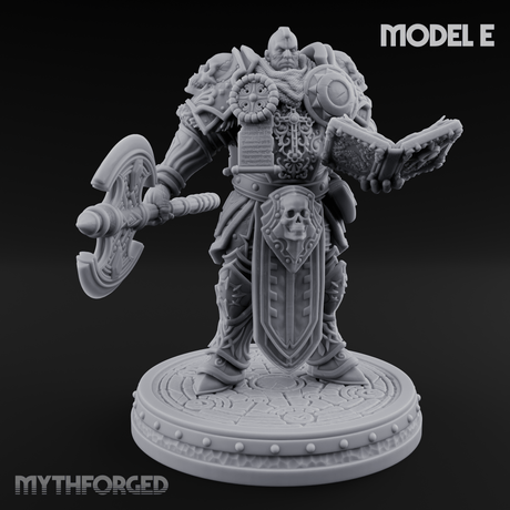 The Unseeing Holy Paladin Order Miniature for Dungeons and Dragons, Pathfinder or other TTRPGs