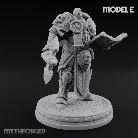 The Unseeing Holy Paladin Order Miniature for Dungeons and Dragons, Pathfinder or other TTRPGs