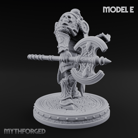 The Unseeing Holy Paladin Order E Miniature for Dungeons and Dragons, Pathfinder or other TTRPGs
