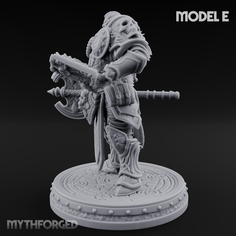 The Unseeing Holy Paladin Order E Miniature for Dungeons and Dragons, Pathfinder or other TTRPGs