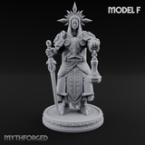 The Unseeing Holy Paladin Order Miniature for Dungeons and Dragons, Pathfinder or other TTRPGs