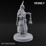The Unseeing Holy Paladin Order F Miniature for Dungeons and Dragons, Pathfinder or other TTRPGs