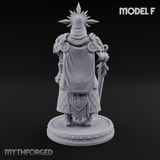 The Unseeing Holy Paladin Order F Miniature for Dungeons and Dragons, Pathfinder or other TTRPGs