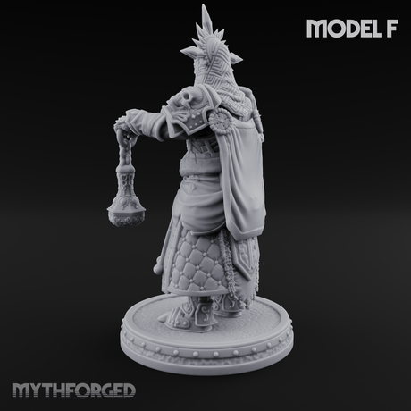 The Unseeing Holy Paladin Order F Miniature for Dungeons and Dragons, Pathfinder or other TTRPGs