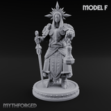 The Unseeing Holy Paladin Order F Miniature for Dungeons and Dragons, Pathfinder or other TTRPGs