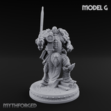The Unseeing Holy Paladin Order Miniature for Dungeons and Dragons, Pathfinder or other TTRPGs