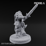 The Unseeing Holy Paladin Order G Miniature for Dungeons and Dragons, Pathfinder or other TTRPGs