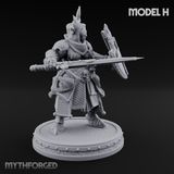 The Unseeing Holy Paladin Order Miniature for Dungeons and Dragons, Pathfinder or other TTRPGs