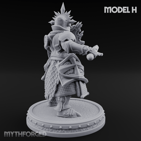 The Unseeing Holy Paladin Order H Miniature for Dungeons and Dragons, Pathfinder or other TTRPGs